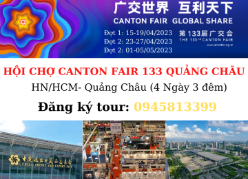 CANTON FAIR 133 – Hội chợ xuất nhập khẩu Quảng Châu – Trung Quốc ( Máy bay)