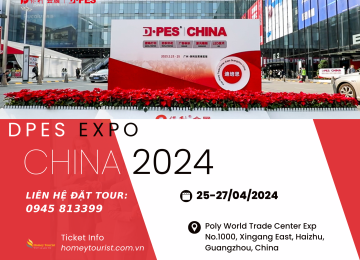 DPES SIGN EXPO CHINA 2024 – Hội chợ triển lãm quốc tế ngành Quảng Cáo tại Quảng Châu (đường bay)