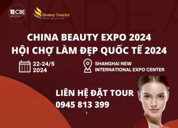 CHINA BEAUTY EXPO 2024 – HỘI CHỢ LÀM ĐẸP QUỐC TẾ TẠI THƯỢNG HẢI