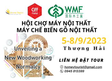 WMF 2023 – Hội chợ máy nội thất & máy chế biến gỗ quốc tế Thượng Hải