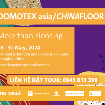 DOMOTEX asia / CHINAFLOOR 2024 – Hội chợ triển lãm Ván sàn tại Thượng Hải, Trung Quốc