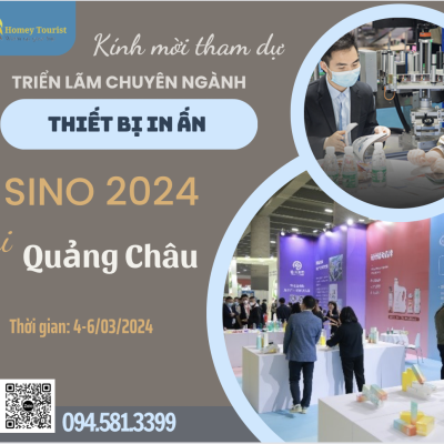 Sino Pack, Printing South China, Packinno, Sino Lable – Hội chợ quốc tế in ấn, bao bì, đóng gói, nhãn mác 2024