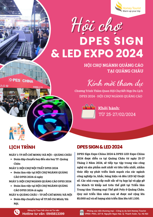 Thư Mời Tham Dự DPES Sign Expo China 2024 & DPES Led Expo China 2024