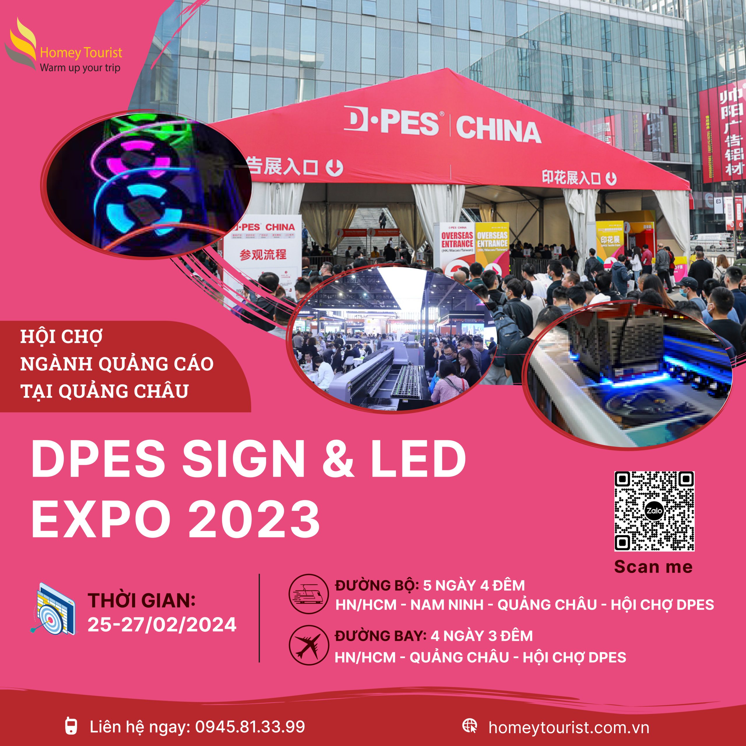 Hướng Dẫn Chi Tiết Từ AZ Lộ Trình Tham Quan Hội Chợ DPES SIGN & LED