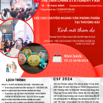 Thư mời tham dự hội chợ CSF Thượng Hải 2024 – Hội chợ chuyên ngành ngành văn phòng phẩm, dụng cụ học tập và đồ dùng văn học