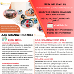 Thư Mời Tham Dự Hội Chợ AAG Guangzhou 2024 – Hội Chợ Phụ Tùng Ô Tô & Hậu Mãi Quốc Tế Tại Quảng Châu
