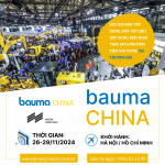 Bauma China 2024: sự kiện chói sáng trong lĩnh vực máy móc kỹ thuật và xây dựng