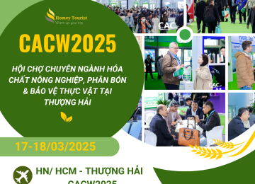 CAC 2025 – Hội Chợ Chuyên Ngành Hóa Chất Nông Nghiệp, Phân Bón & Bảo Vệ Thực Vật Tại Thượng Hải