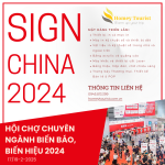 Thông tin về hội chợ Thượng Hải: SIGN CHINA 2025