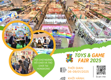 HongKong Toys & Games Fair 2025 – Hội chợ đồ chơi và trò chơi tại HongKong