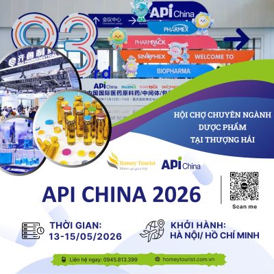 Hội Chợ Ngành Dược (4in1) API 2026 , PHARMEX 2026, PHARMPACK 2026 , SINOPHEX 2026