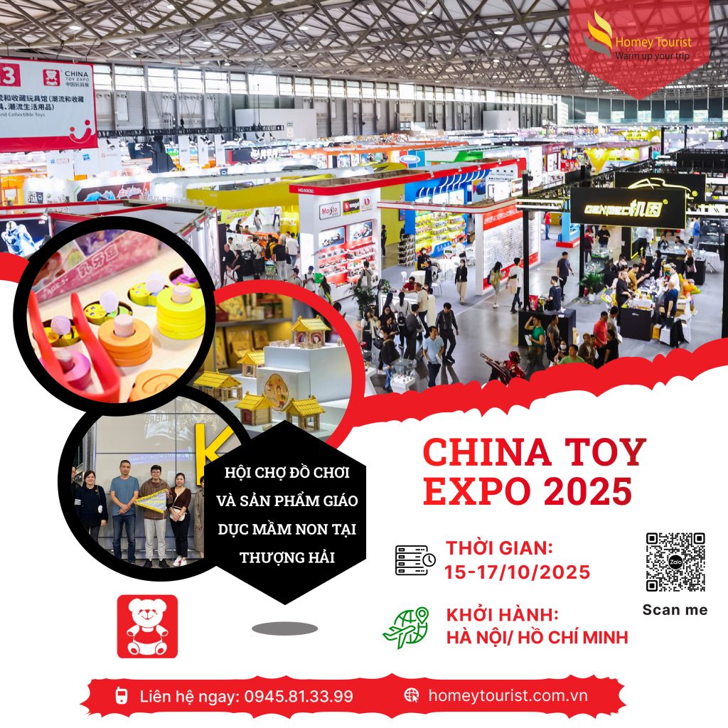 poster China Toy Expo 202501 Du lịch Homey Tourist