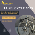 TEIPEI CYCLE 2025 – Hội chợ chuyên ngành Xe đạp Quốc tế tại Đài Loan