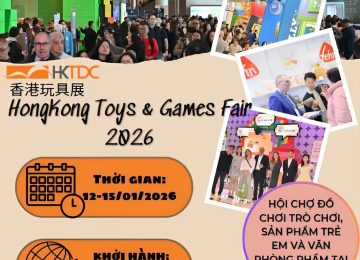 HongKong Toys & Games Fair 2026 – Hội chợ Đồ chơi và Trò chơi tại HongKong