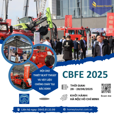 CBFE 2025 – HỘI CHỢ VẬT LIỆU VÀ KỸ THUẬT PHÒNG CHÁY, CHỮA CHÁY QUỐC TẾ TẠI BẮC KINH