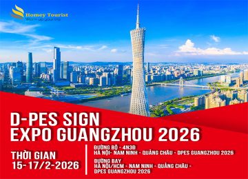 DPES 2026 – Hội Chợ Chuyên Ngành Quảng Cáo, Đèn LED Quốc Tế Tại Quảng Châu (Đường bộ)