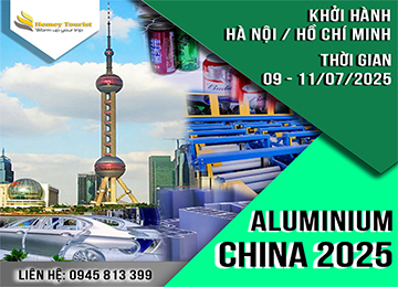 ALUMINIIUM CHINA 2025 – Hội chợ Công nghiệp Nhôm và Kim loại nhẹ tại Thượng Hải, Trung Quốc