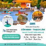 Mùa hè đi đâu? Về Côn Minh – Thạch Lâm trượt tuyết, đốt lửa trại và ngắm hoa!