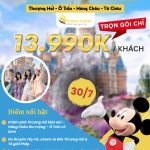 KHÁM PHÁ DISNEYLAND THƯỢNG HẢI – CÔNG VIÊN CHỦ ĐỀ LỚN NHẤT CHÂU Á