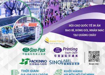 Sino Pack, Printing South China, Packinno, Sino Label 2026 – Hội chợ quốc tế in ấn, bao bì, đóng gói, nhãn mác tại Quảng Châu