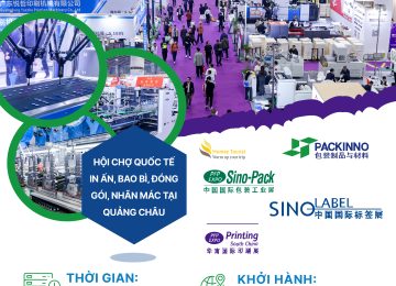 Sino Pack, Printing South China, Packinno, Sino Label 2026 – Hội chợ quốc tế in ấn, bao bì, đóng gói, nhãn mác tại Quảng Châu