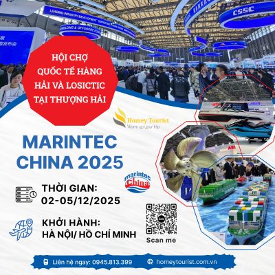 MARINTEC CHINA 2025 – HỘI CHỢ QUỐC TẾ CHUYÊN NGÀNH HÀNG HẢI VÀ LOSICTIC TẠI THƯỢNG HẢI