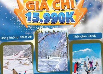 ❄️ TRÙNG KHÁNH – CỬU TRẠI CÂU – TRƯỢT TUYẾT GIA CÔ SƠN (6N5Đ) ❄️