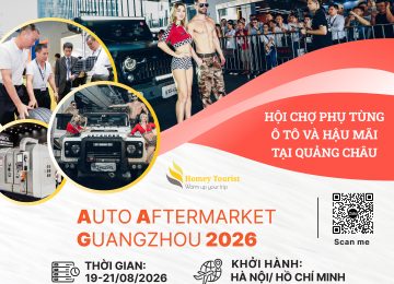 AAG 2026 – Hội Chợ Chuyên Ngành Phụ Tùng Ô Tô & Hậu Mãi Quốc Tế Tại Quảng Châu (Đường bay)