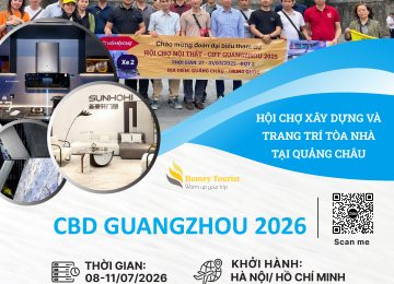 CBD GUANGZHOU 2026 – Hội chợ chuyên ngành Trang trí xây dựng toà nhà tại Quảng Châu