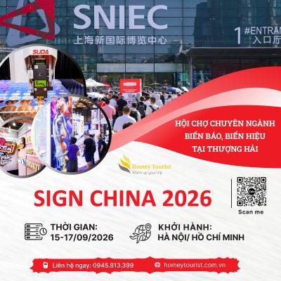 SIGN CHINA 2026 – HỘI CHỢ CHUYÊN NGÀNH BIỂN HIỆU, BIỂN BÁO TẠI THƯỢNG HẢI