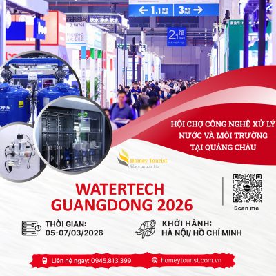 WATERTECH GUANGDONG 2026 – HỘI CHỢ NGÀNH CÔNG NGHỆ XỬ LÝ NƯỚC VÀ MÔI TRƯỜNG TẠI QUẢNG CHÂU