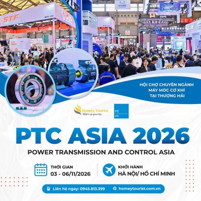 PTC ASIA 2026 – HỘI CHỢ CHUYÊN NGÀNH CƠ KHÍ TẠI THƯỢNG HẢI