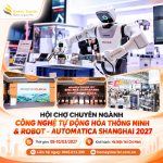 AUTOMATICA SHANGHAI 2027 – HỘI CHỢ CHUYÊN NGÀNH CÔNG NGHỆ TỰ ĐỘNG HÓA THÔNG MINH & ROBOT