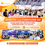 DOMOTEX ASIA/CHINAFLOOR 2027 – ĐIỂM HẸN TOÀN CẦU CỦA NGÀNH VẬT LIỆU LÁT SÀN TẠI THƯỢNG HẢI